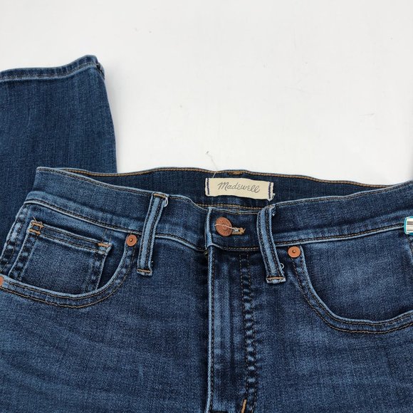 Madewell Blue High-Rise Skinny Jeans | Stylish and Versatile - Picture 5 of 6